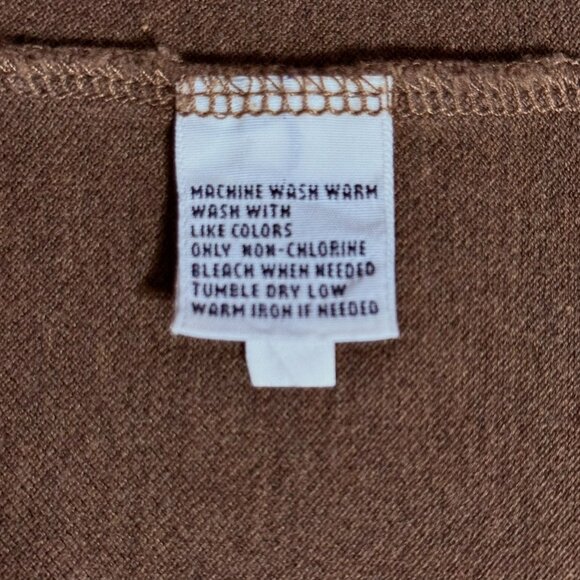 Polo By Ralph Lauren Brown Long Sleeve Pima Cotton Mesh Polo Shirt XL Mens - Picture 8 of 8